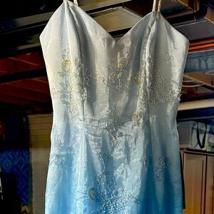Vintage Morgan and Co. by Linda Bernell Ombre Beaded Gown / Size 7-8 New